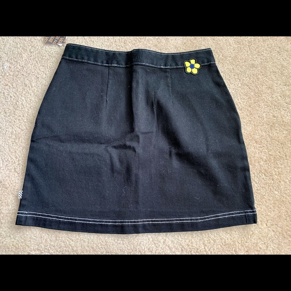 Vans Brighton embroidered denim skirt - Picture 4 of 10
